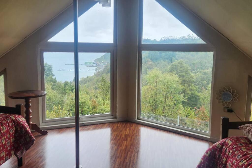Casa de férias Hermosa Casa Con Vista Al Mar Y Tinaja *